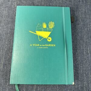 A Year in the Garden: A Guided Journal blank Hardcover By Montenegro, Nina